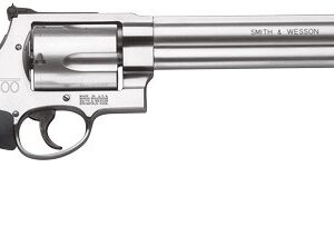 S&W 500 500SW 8.38" AS 5-SHOT - STAINLESS STEEL RUBBER