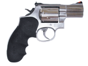 S&W 686PLUS 357MAG 2.5" AS - 7-SHOT STAINLESS RUBBER