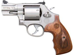 S&W 686 PERFORMANCE CENTER - 357 MAGNUM 7-SH 2.5" SS WOOD