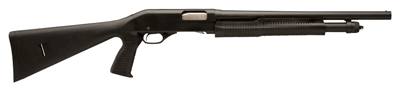 STEVENS 320 SECURITY 12GA 3" - 18.5" 5 SHOT PISTOL GRIP BLACK