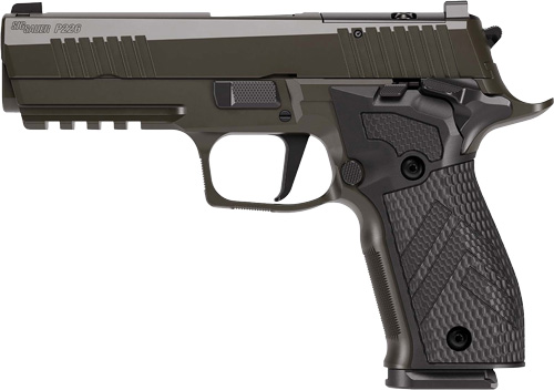 SIG P226X LEGION 9MM 4.4" BULL - XRAY3 SAO (3)18RD HOGUE G10