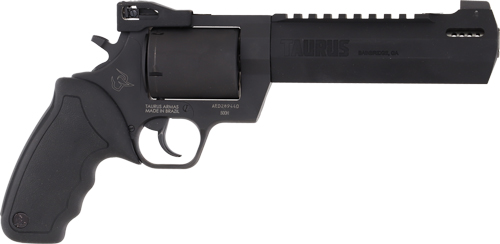 TAURUS RAGING HUNTER 500S&W - 6 3/4" 5-SHOT BLUED RUBBER