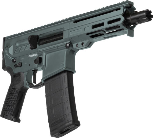 CMMG PISTOL DISSENT MK4 300AAC - 6.5" 30RD CHARCOAL GREEN