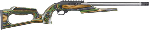 RUGER 10/22 22LR CUSTOM SHOP - FLUTED BBL BARRACUDA STOCK