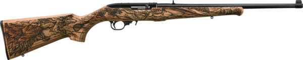 RUGER 10/22 WOLF ENGRAVED - BLUED LAMINATE (TALO)