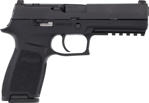 SIG P320 9MM 4.7" SIGLITE - STRIKER OR (2)17RD BLACK