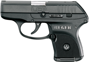 RUGER LCP 380ACP 6-SHOT FS - BLUED BLACK SYNTHETIC