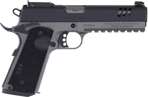 GIRSAN MC1911S INFLUENCER X - GOVT 9MM ADJ SIGHT 9RD TUNGSTN