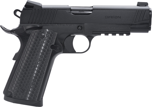 GIRSAN MC1911 UNTOUCHABLE 9MM - COMMANDER G10 GRIP 9RD BLACK