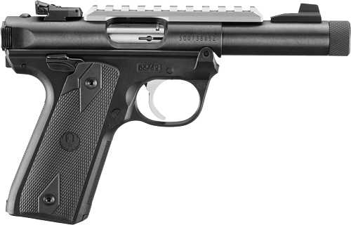 RUGER MARK IV 22/45 22LR - 4.40" BULL BLACK PLASTIC
