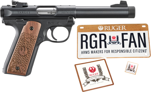 RUGER MARK IV 22/45 22LR - COLLECTOR 5.50" ADJ. BLUED