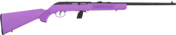SAVAGE 64F 22LR 21" BBL - BLUED/PURPLE SYNTHETIC
