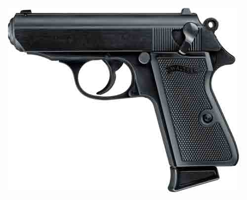WALTHER PPK/S 22 LR 3.3" AS - 10-SHOT BLACK MATTE