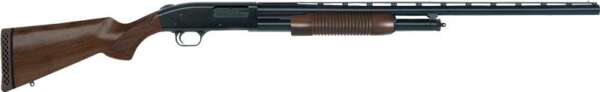 MOSSBERG 500 RETROGRADE 12GA - 3" 28"VR BEAD SIGHT WALNUT