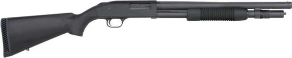 MOSSBERG 590 12GA 3" 18.5" - 7RD BLUED SYNTHETIC