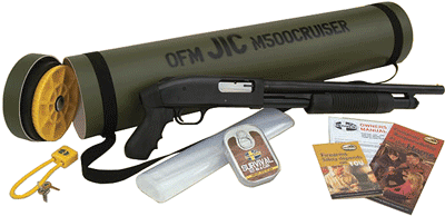 MOSSBERG 500 TACTICAL JIC 12GA - 3" 18.5" 6RD BLUED SYNTHETIC