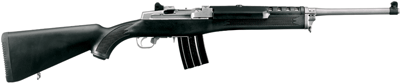 RUGER MINI-14 RANCH 5.56MM - S/S BLACK SYN W/5RND MAGAZINE