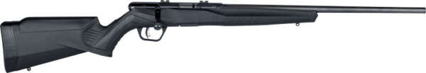 SAVAGE B22F MAGNUM 22WMR 21" - SPORTER BBL ACU-TGR BLACK SYN