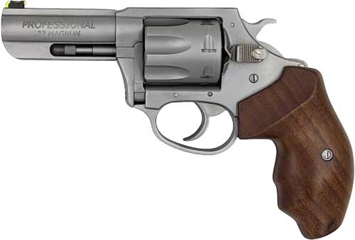 CHARTER ARMS PROFESSIONAL IV - 32 H&R MAG 3" S/S WALNUT