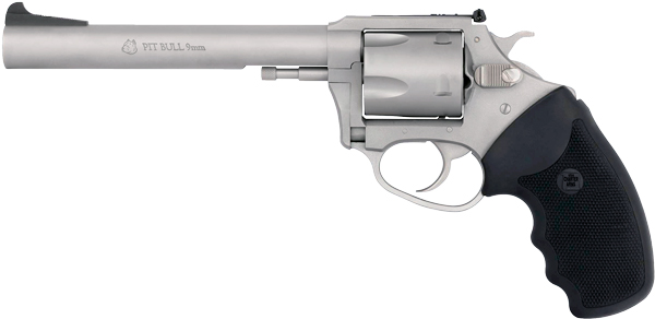 CHARTER ARMS PIT BULL 9MM - 6" ADJ S/S