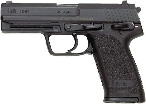 HK USP45 V1 DA/SA 45ACP - 4.41" BBL 2-12RD BLACK