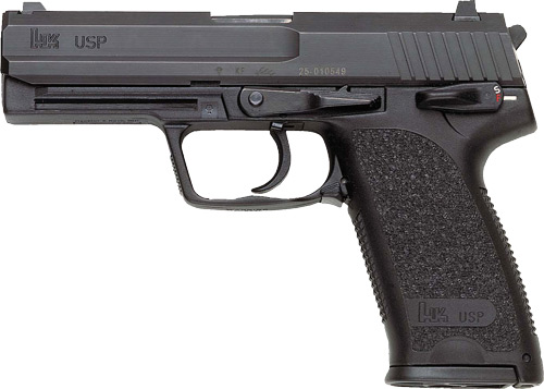 HK USP45 V1 DA/SA 45ACP - 4.41" BBL 2-10RD BLACK