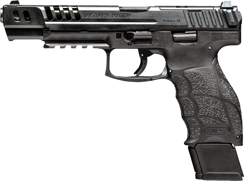 HK VP9 MATCH OPTICS READY 9MM - 5.51" BBL FS 4-20RD BLK