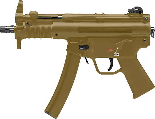 HK SP5K-PDW RAIL8000 PISTOL 9M - 5.83" BBL 2-30RD MAGS FDE