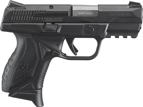 RUGER AMERICAN COMPACT 9MM - FS 17-SHOT BLACK MATTE SYN