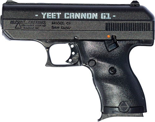 HI-POINT PISTOL C9 9MM - 8RD YEET CANNON G1 BLACK