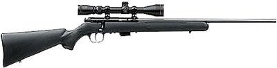 SAVAGE 93R17-FXP 17HMR 21" - W/3-9X40 ACCU TGR BLUED/SYN