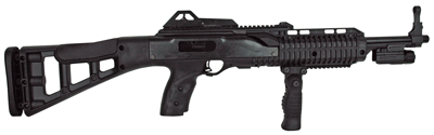 HI-POINT CARBINE 9MM BLACK - W/FORWARD GRIP & FLASHLIGHT