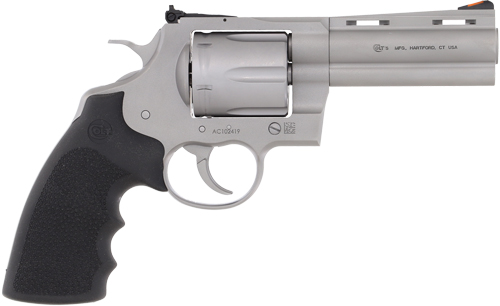 COLT ANACONDA 44MAG 4.25" 6RD - MATTE STAINLESS HOGUE GRIPS