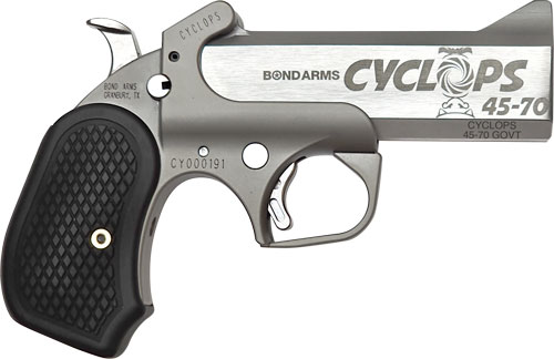BOND ARMS CYCLOPS 45-70 SS - 4.25" B6 EXTENDED GRIP