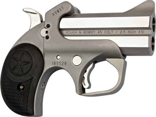 BOND ARMS ROUGH N ROWDY - 45LC/410 2.5" 3" BBL SS RUBR
