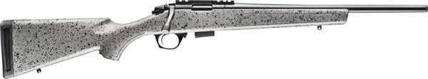 BERGARA BMR MICRO 22LR 18" #4 - W/RAIL BLUED/GREY 5RD/10RD MAG