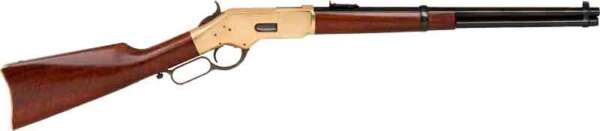 CIMARRON 1866 YELLOWBOY 45LC - 19" SR CARBINE BLUED WALNUT