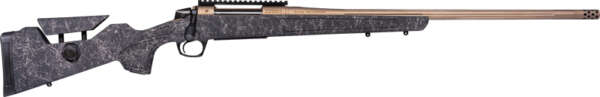 CVA CASCADE LR HUNTER 6.5PRC - 24" RAIL BRNZ/BLACK W/BRNZ WEB