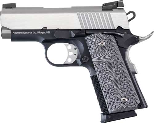 DESERT EAGLE 1911 UNDERCOVER - 45ACP 3" ADJ. BLACK G10