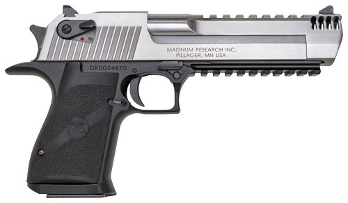 DESERT EAGLE MARK XIX 50AE - 6" BLACK ALUMINUM FRAME