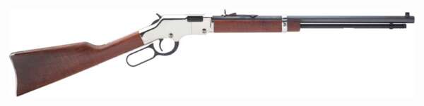 HENRY GOLDEN BOY SILVER 17HMR - 20" OCTAGON WALNUT