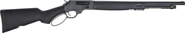 HENRY X MODEL LEVER 410 BORE - 19.8" TB BLUED BLACK SYN.
