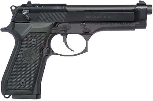 BERETTA M9 9MM 4.9" 10RD FS - CA COMPLIANT BLACK MATTE POLY