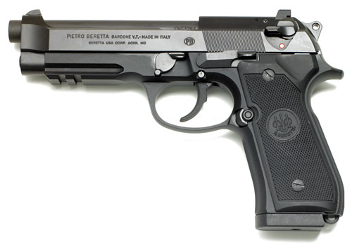 BERETTA 96A1 40SW 4.9" 10RD FS - BLUED MATTE BLACK POLY