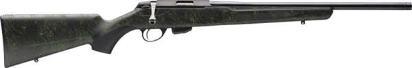 TIKKA T1X 22LR 20" THREADED - BLUED/ROUGHTECH EMERALD