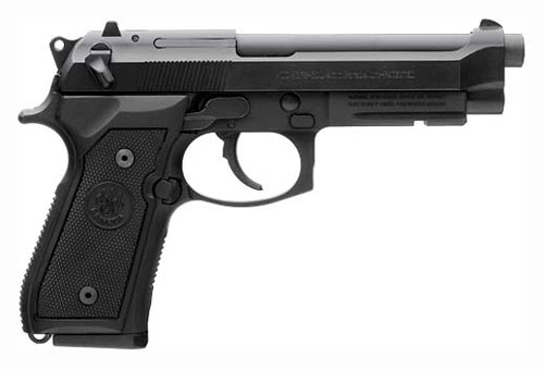 BERETTA M9A1 9MM 4.9" 10RD - BLACK WITH RAIL CA COMPLIANT