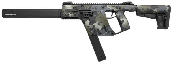 KRISS VECTOR CRB G2 9MM 16" - 40RD M4 STOCK BLACK CAMO