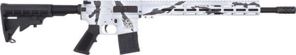 GLFA AR15 RIFLE 350 LEGEND 16" - NIT 5RD PURSUIT SNOW CAMO