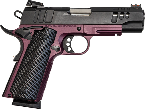GLFA 1911 PISTOL 45ACP 4.25" - BLACK SLIDE BLACK CHERRY FRAME