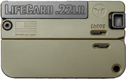 TRAILBLAZER LIFECARD 22LR - SINGLE SHOT OD GREEN
